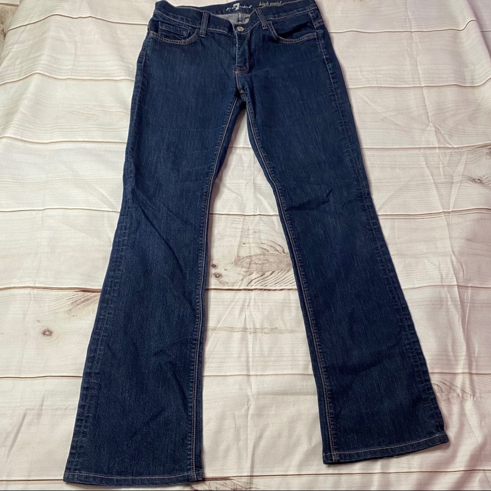 7 For All Mankind Size 29 High Waist Bootcut Jeans